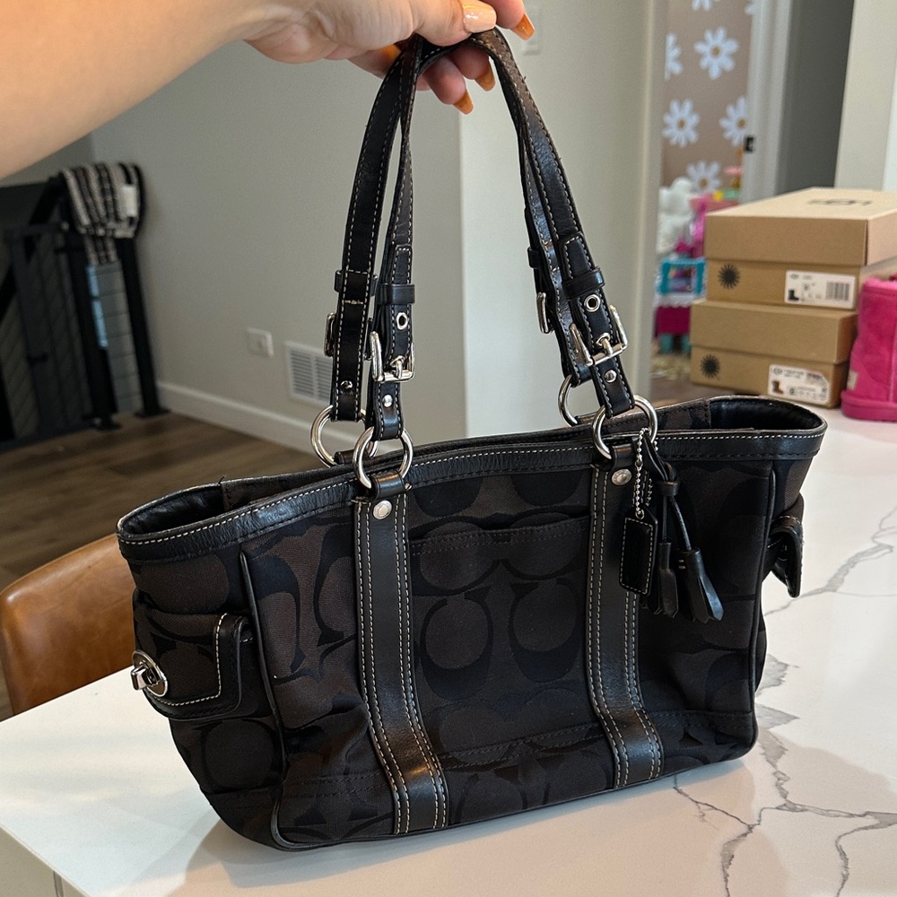 Coach Brown Shoulder Bag